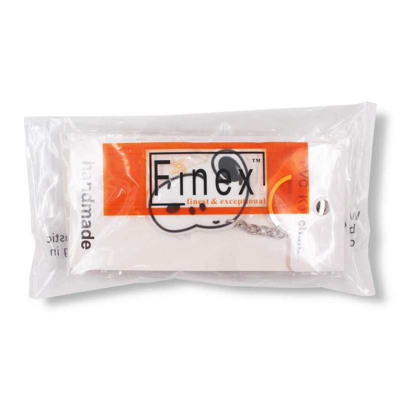 Finex 4 Pcs Set White Dog Keychain for Backpack Crossbody Bag Handbag Tote Hiking Travel Causal Daypack - Image 5